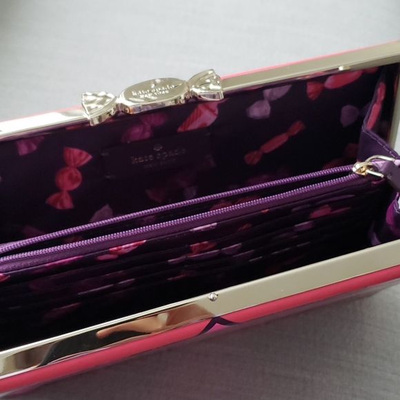 🍬Kate spade candy shop candy wrapper clutch Novelty - Picture 5 of 7